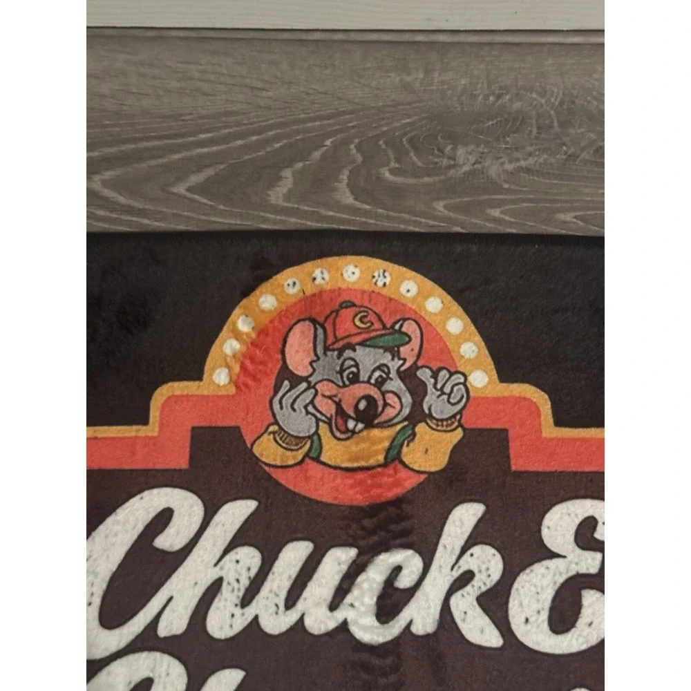 Chuck E Cheese Pizza Time Theatre Rug Indoor Doormat Carpet Decor Mancave 22x15